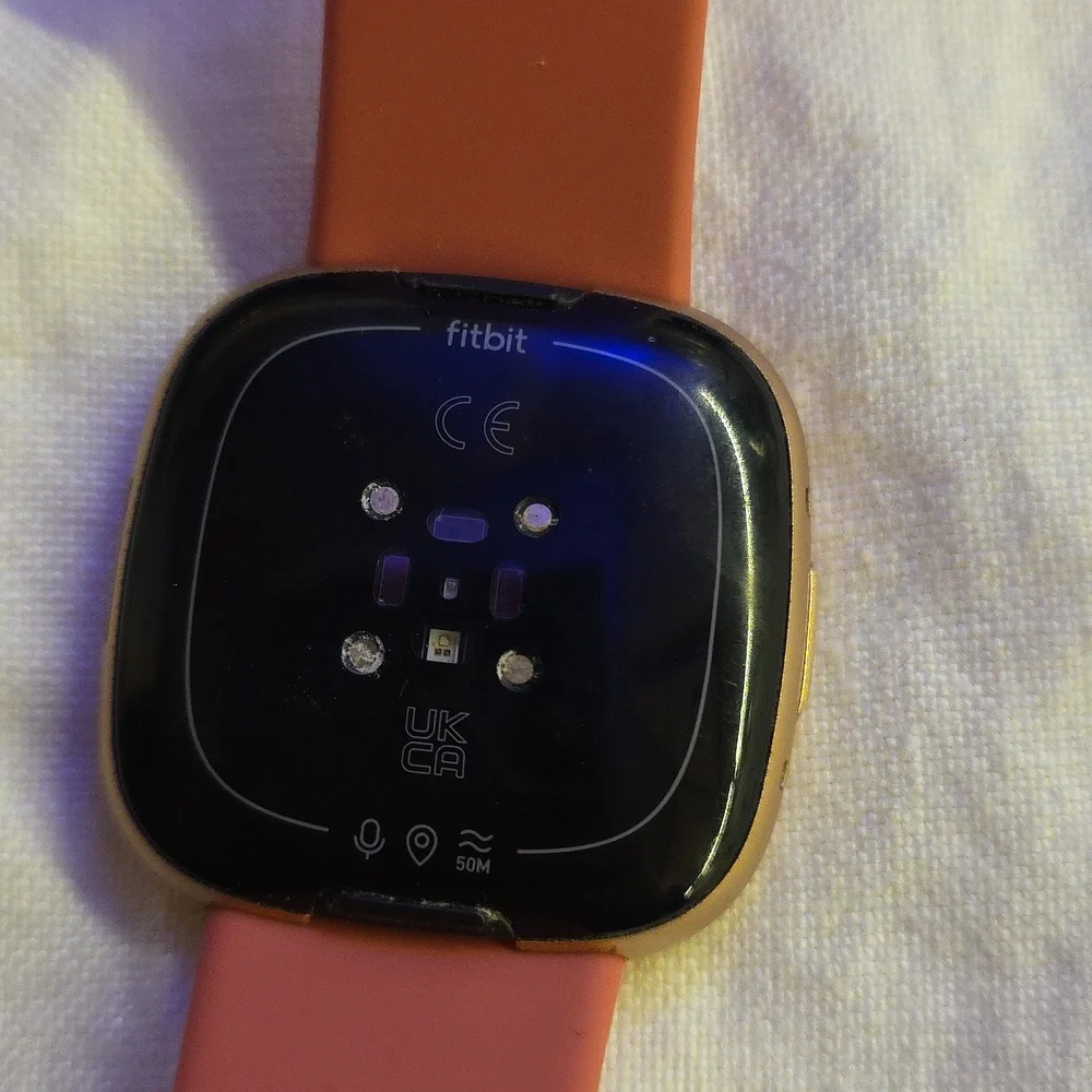 Smartwatch with Interchangeable Bands - Black, Gray, White, Pink, Purple, Green